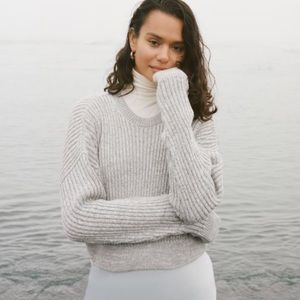 UO Big Sur Essential Ribbed Pullover Sweater